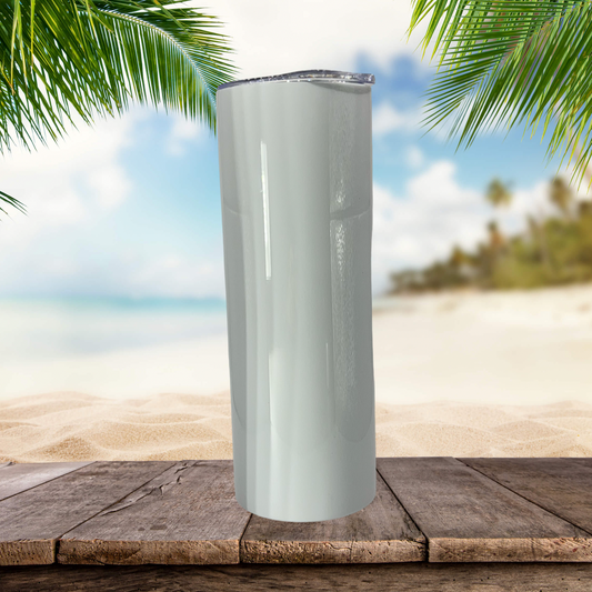 20 oz skinny sublimation tumbler